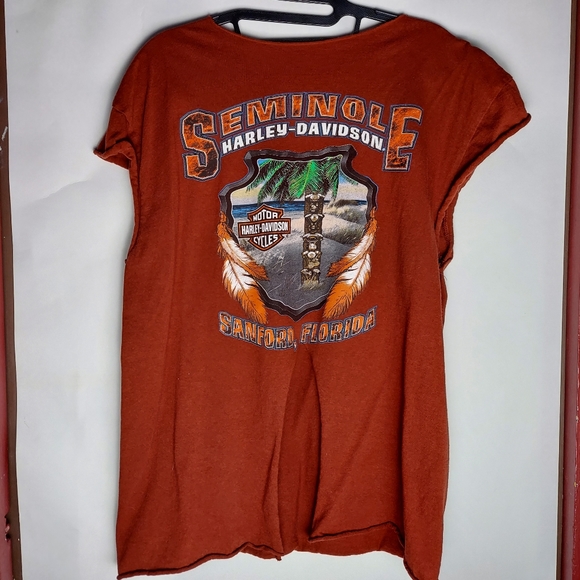 Harley Davidson Graphic T-Shirt SZ M - Picture 2 of 5